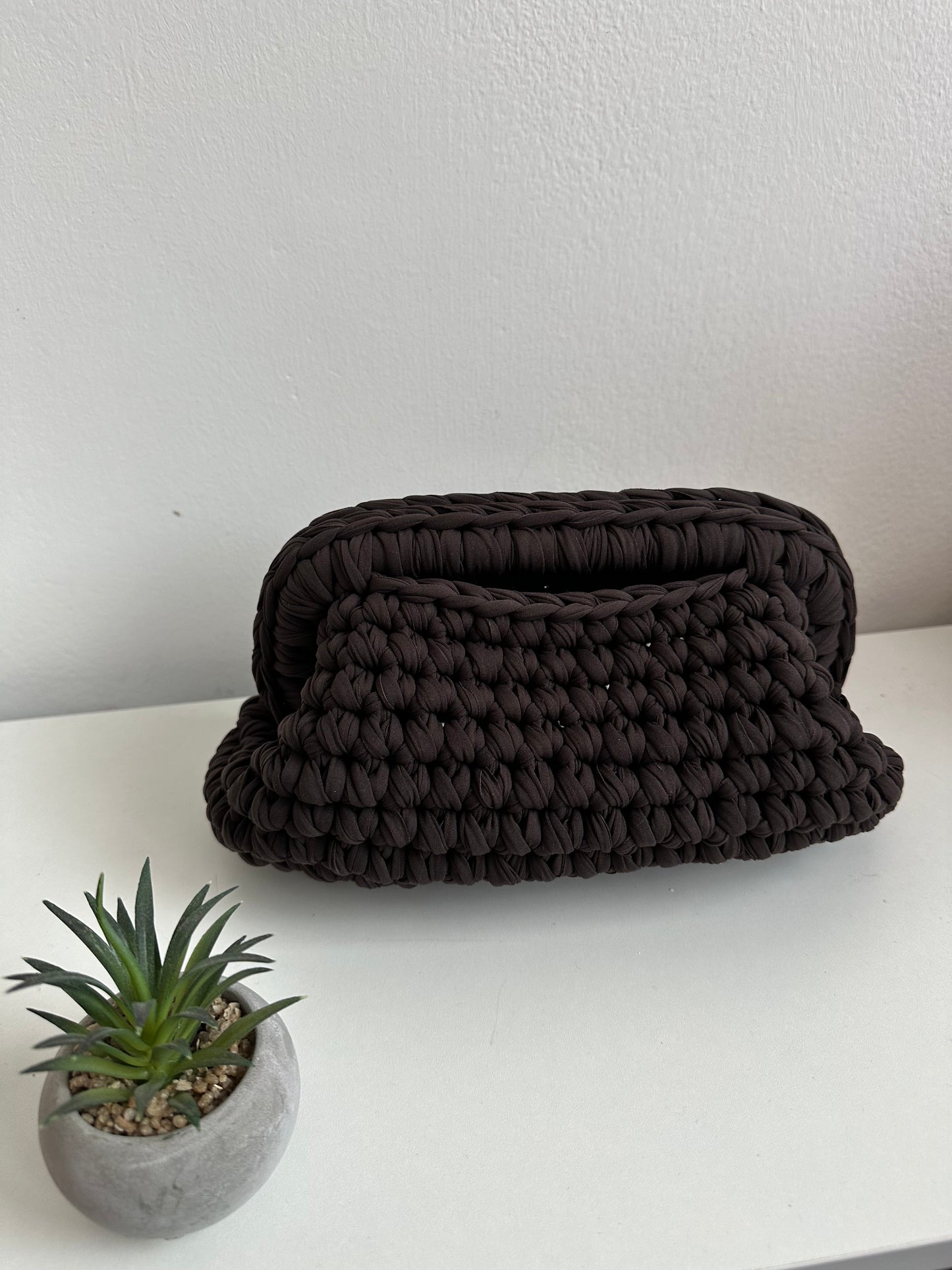 Clutch uncinetto con manico