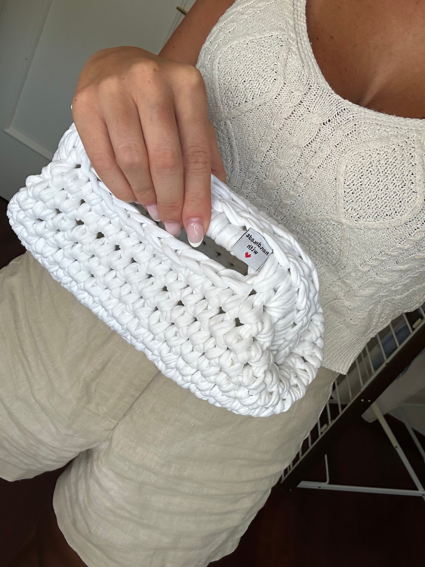 Clutch uncinetto con manico